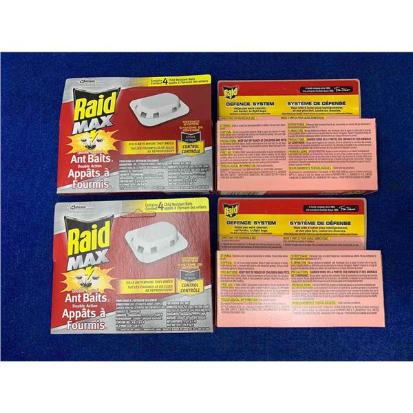 Raid Max Ant Baits (4 x 4)