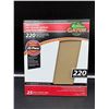 Image 1 : Gator Multi-Surface 220 Grit Sandpaper (25 sheets)