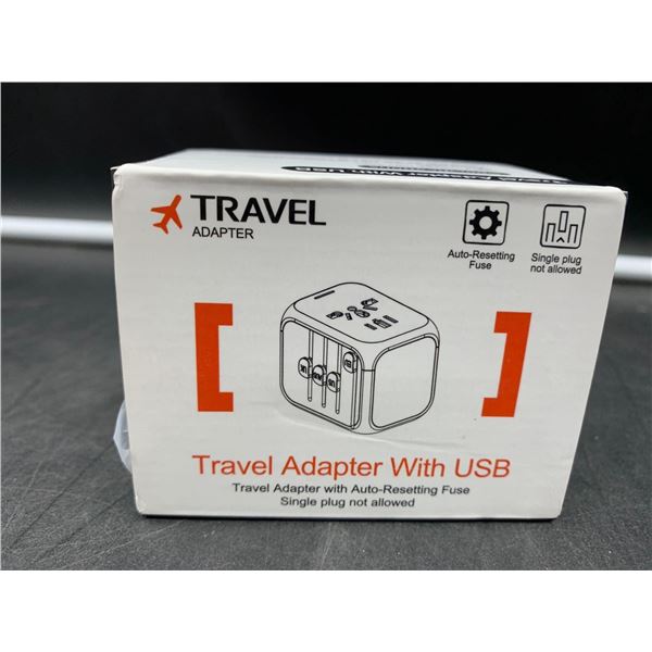 Travel Adapter with USB