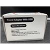 Image 2 : Travel Adapter with USB