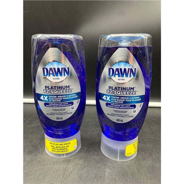 Dawn Platinum EZ Squeeze Dishwashing Liquid (2 x 366ml)