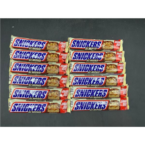 Snickers Almond Candy Bars (12 x 91g)