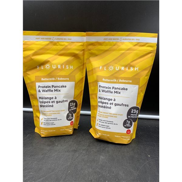 Flourish Buttermilk Protein Pancake & Waffle Mix (2 x 430g)