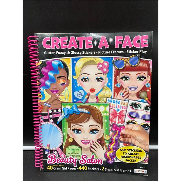 Create A Face Activity Book
