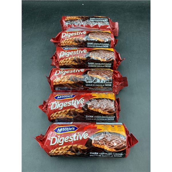 McVitties Digestive Chocolate Covered Biscuits (6 x 300g)