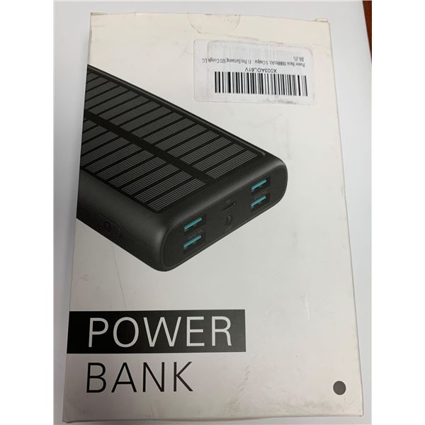 NEW Solar Powered Power Charger Bank