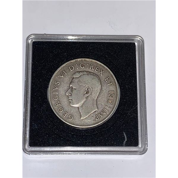CANADA Vintage King George VI 1944 cased half dollar