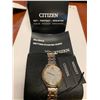 Image 2 : NEW Citizen Eco Drive Light Powered Ladies Wrist Watch in Box with paperwork