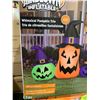 Image 3 : Airblown Inflatable Whimsical Pumpkin Trio LED 6ft