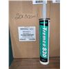 Image 2 : Tremco 830 Thermoplastic, Elastomeric Glass & Siding Sealant 20x300ml Bronze K