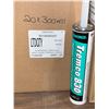 Image 2 : Tremco 830 Thermoplastic, Elastomeric Glass & Siding Sealant 20x300ml Mocha