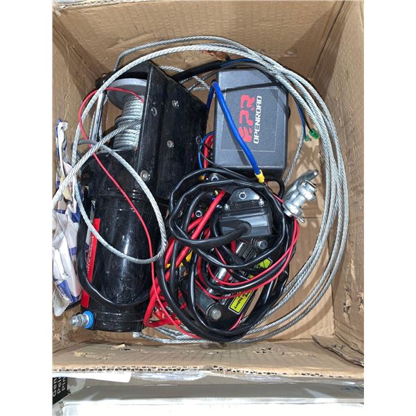 Open Road 2000lb Electric Winch Kit