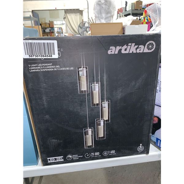 Artika Hologram 5 5-Light LED Pendant