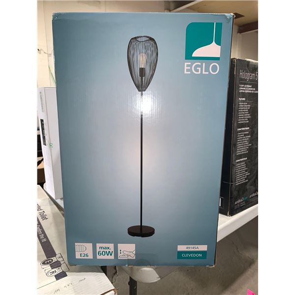 Eglo Clevedon Floor Lamp Black