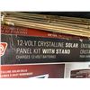 Image 2 : Coleman 12 Volt Crystalline Solar Panel Lit  w/ Stand