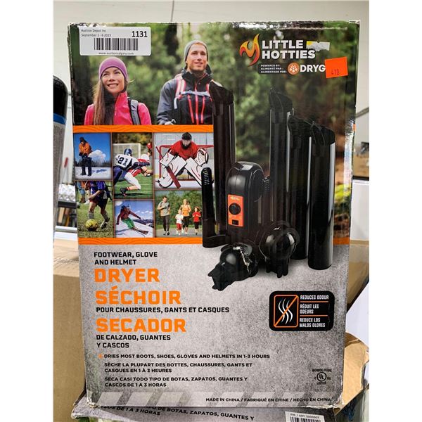 Little Hotties Footwear, Glove, Boot and Helmet Dryer