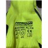 Image 2 : Horizon Latex Dipped Work Gloves Size XLarge x 4