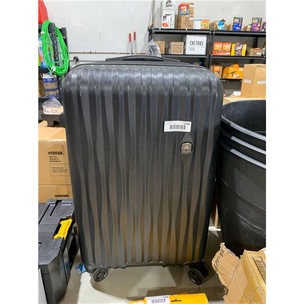 Swiss Gear Hard Shell Suitcase with retractable Handle and  Wheels