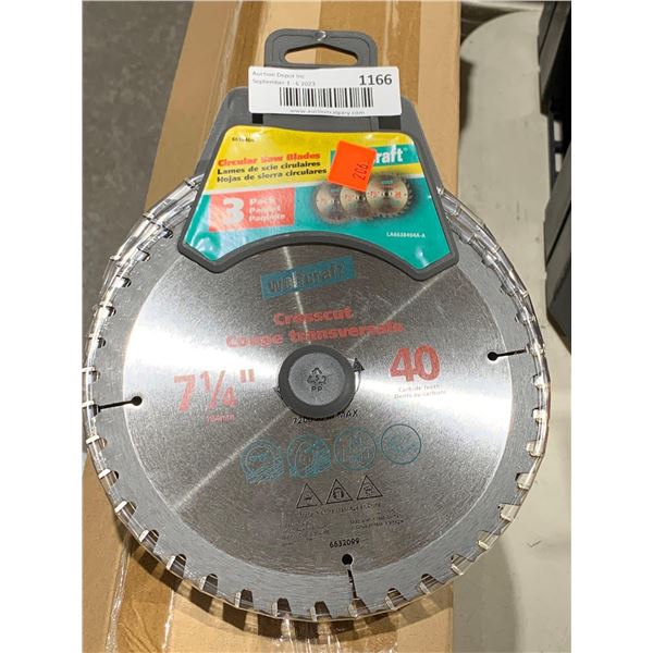 Wolfcraft Circular Saw Blades 3 Pack