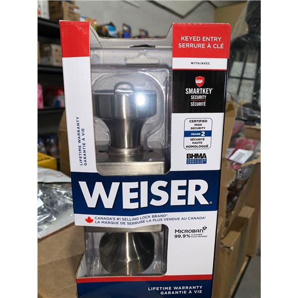 Weiser Smart Key - Keyed Entry Replacement Handle