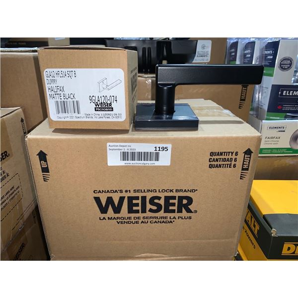 Weiser "Halifax" Dummy Door Handle - Lot of 6