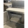 Image 4 : Crown Food Equipment Refrigerated 60 inch Food prep Station-UNTESTED SOLD AS IS
