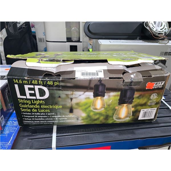 Vintage Style Outdoor Patio String Lights