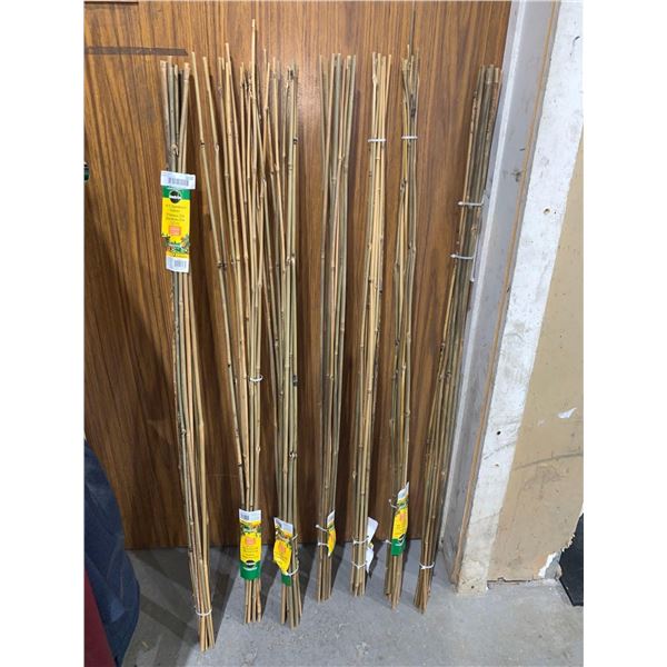 7- 12 Packs Miracle grow 4 Foot Bamboo Stakes