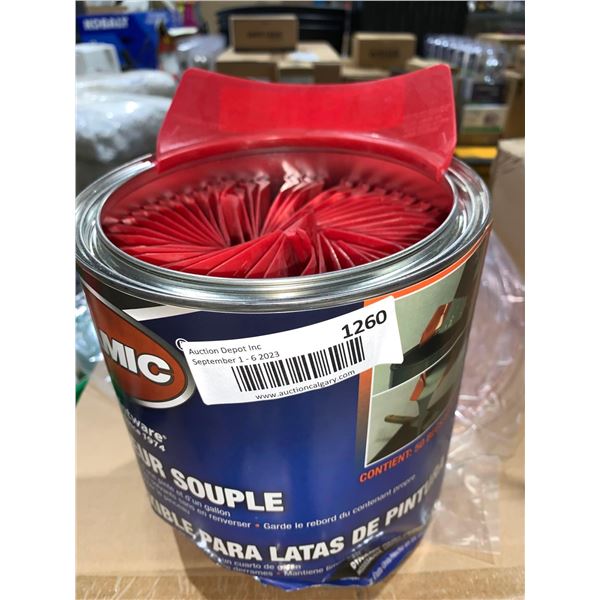Lot of Dynamic Flexible Paint Can Spouts