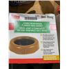 Image 2 : Lot of 2 Oatey Jumbo Reinforced Flanged Wax Gaskets