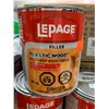 Image 2 : Lot of 3x946ml LePage Plastic Wood Filler