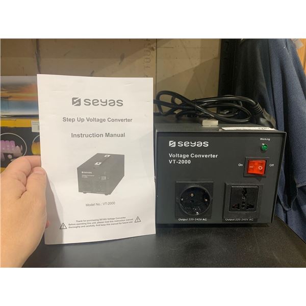 Seyas Step up Voltage Converter