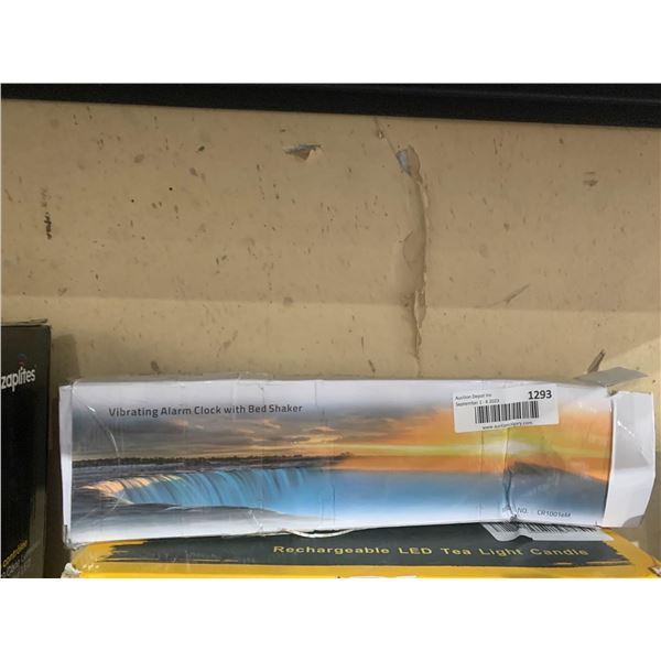 Vibrating Alarm Clock with Bed Shaker