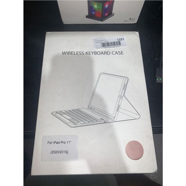 Wireless Keyboard Case for iPad Pro 11in - Pink