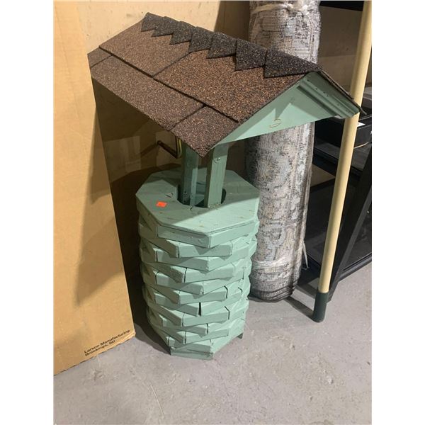 Locally Hand Crafted Hand Crafted Garden Wishing Well