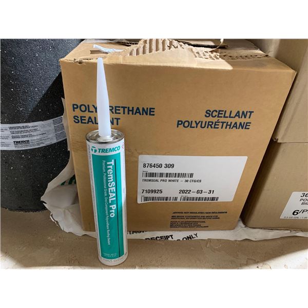 TremSeal Pro Polyurethane Sealant Pro White 30x300ml