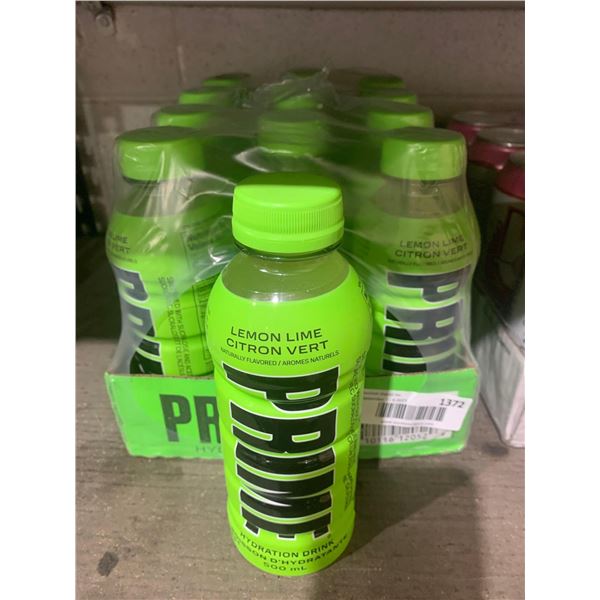 Prime Lemon Lime 12 x 500ml
