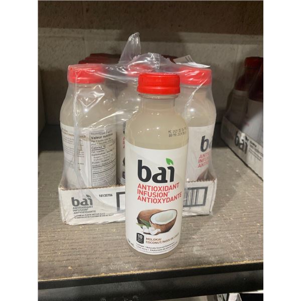 Bai antioxidant Molokai Coconut 12x 530ml