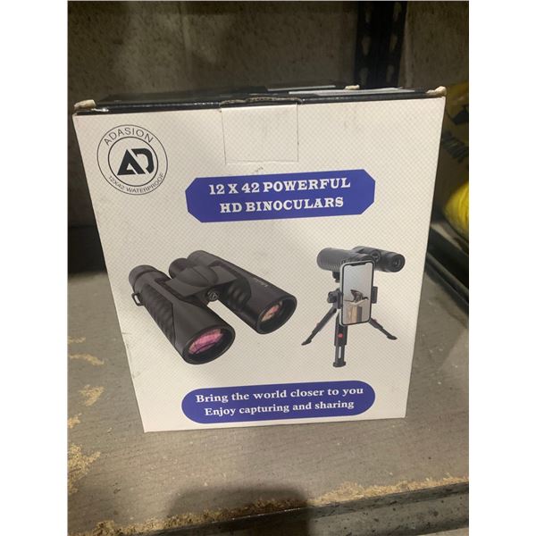 NEW Adasion 12 x 42 Waterproof Binoculars