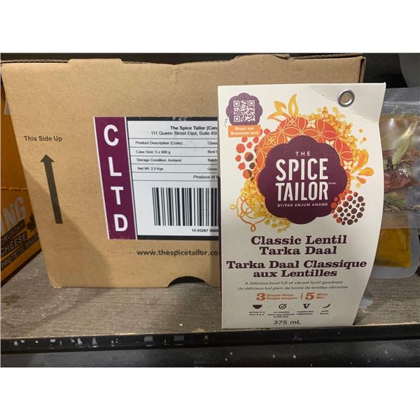 Spice Tailor Classic lentil Tarka Daal  5x400g