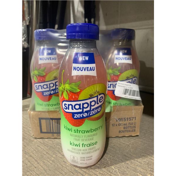 Snapple Zero Kiwi Strawberry Drink 12x437ml