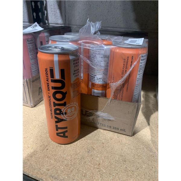 Atypique Non Alcoholic Spiced Rum & Cola 12x355ml