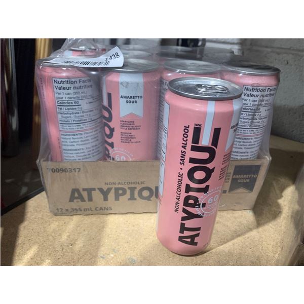 Atypique Non Alcoholic Sour Amaretto 12x355ml