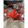 Image 1 : 28" Canada Metal Yard Sign