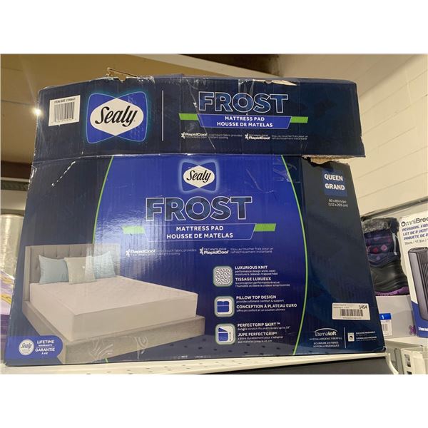 Sealy Frost mattress Pad - Queen Size