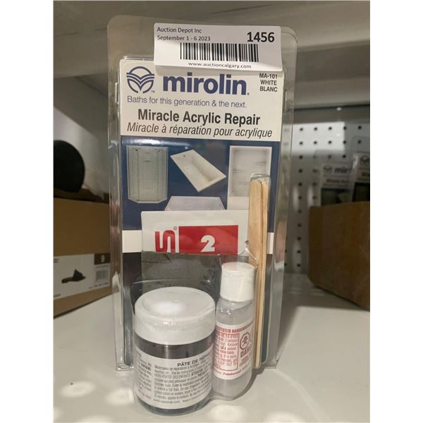 mirolin Miracle Ceramic Acrylic Repair