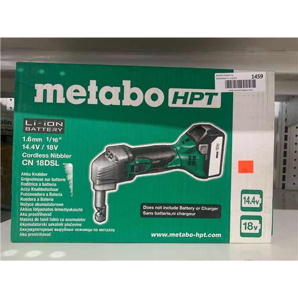 Metabo HPT Li-Ion BAttery Cordless nibbler