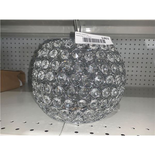 Faux Crystal Round Lampshade
