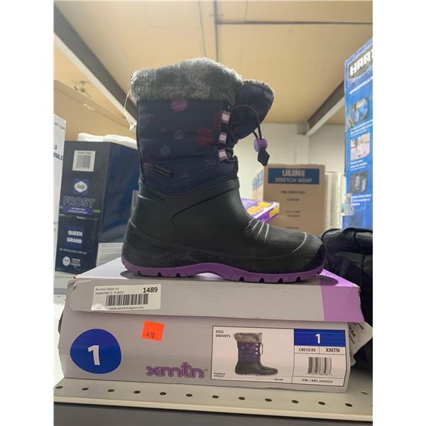 XMTN Youth Winter Boots Size Youth 1