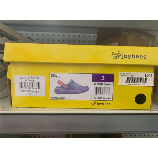Joybees Youth Size 3 Slip On Shoes